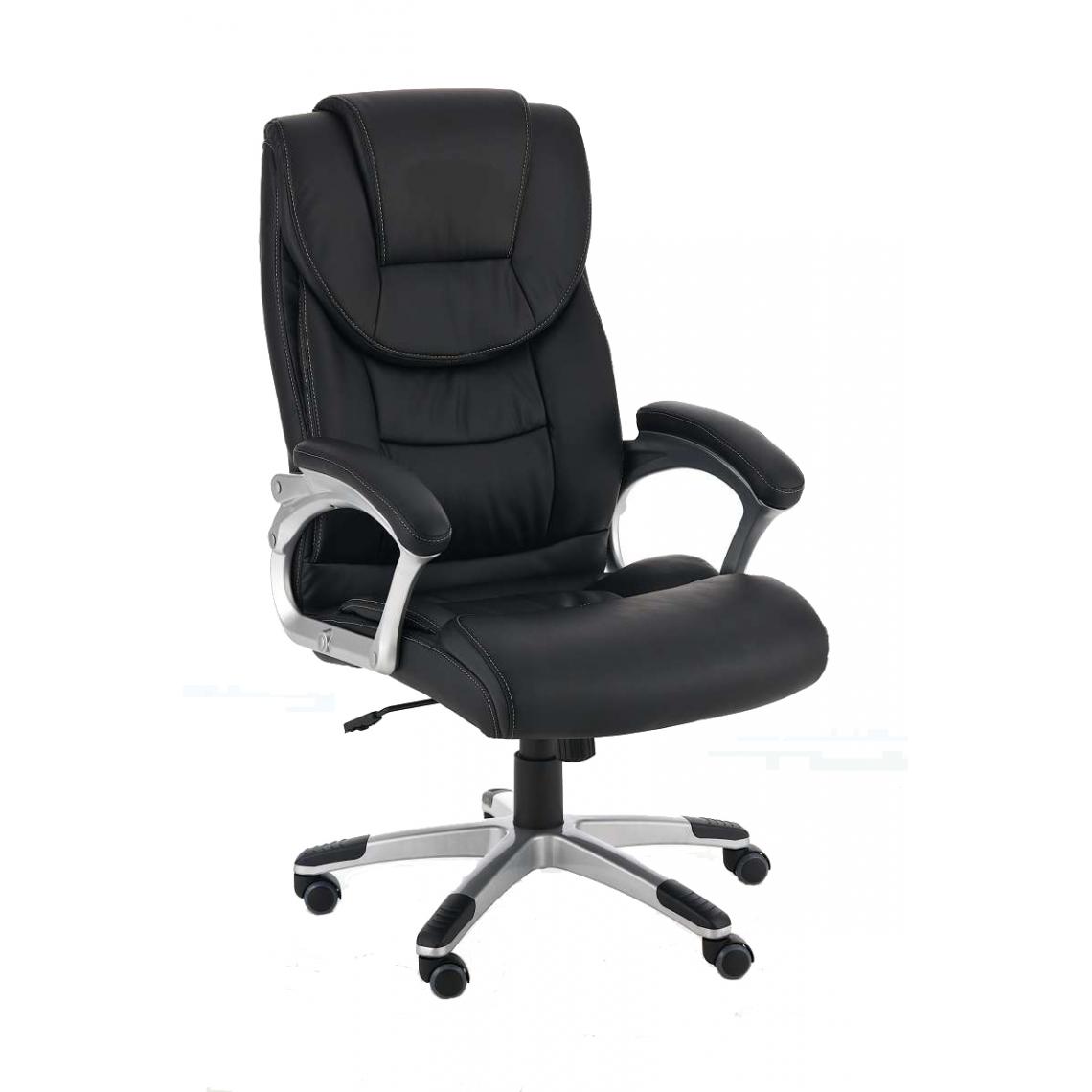 Icaverne - Splendide Chaise de bureau ligne Mexico couleur noir - Chaises