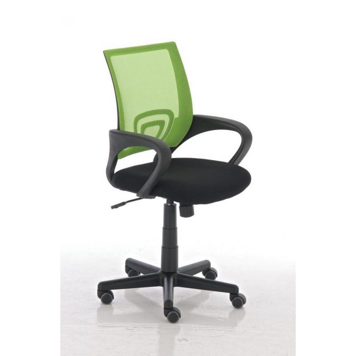 Icaverne - Joli Chaise de bureau Lima couleur vert - Chaises