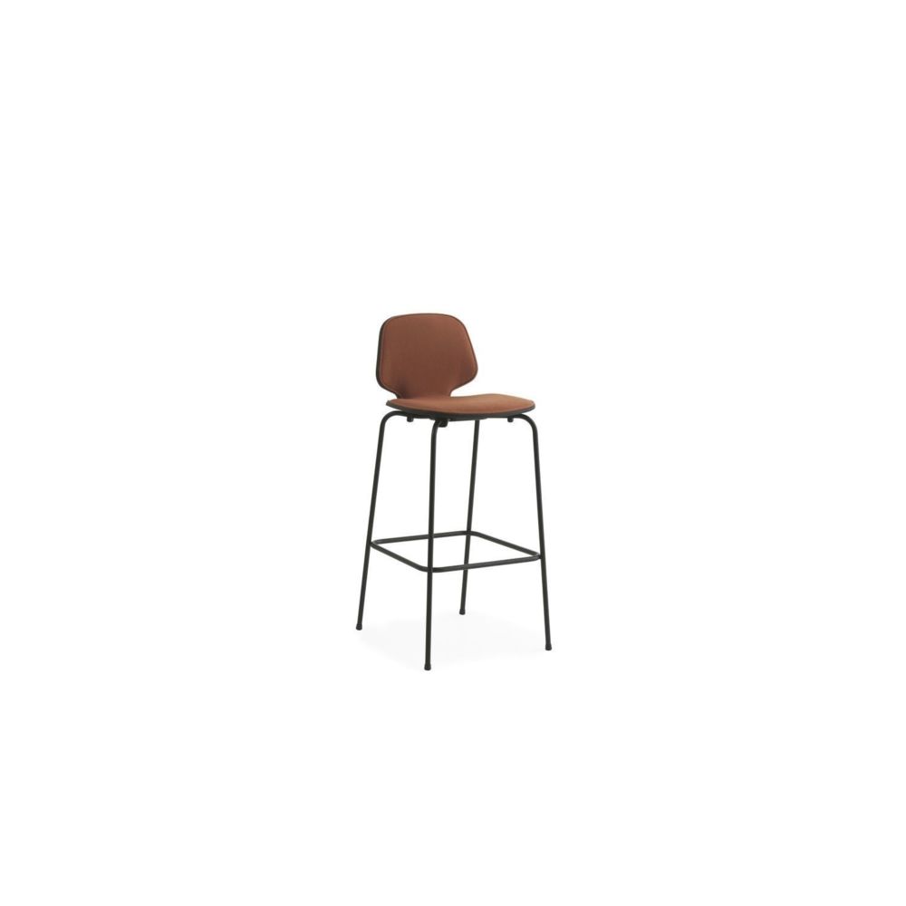 Normann Copenhagen - Tabouret de bar My Chair - Acier - H 75 cm - noix - Tabourets