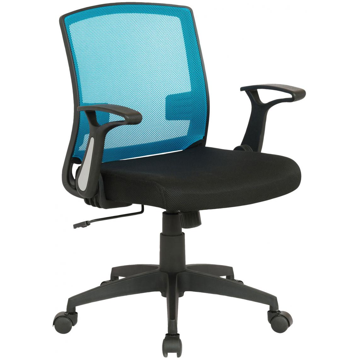 Icaverne - Magnifique Chaise de bureau Sri Jayawardenapura couleur noir / bleu - Chaises