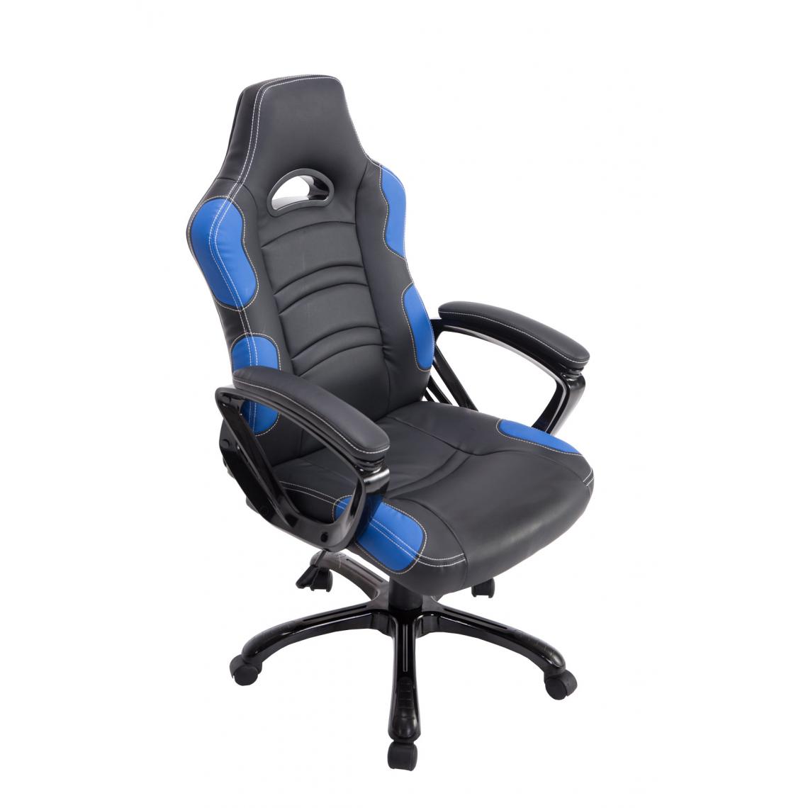 Icaverne - Moderne Chaise de bureau categorie Mexico couleur noir / bleu - Chaises