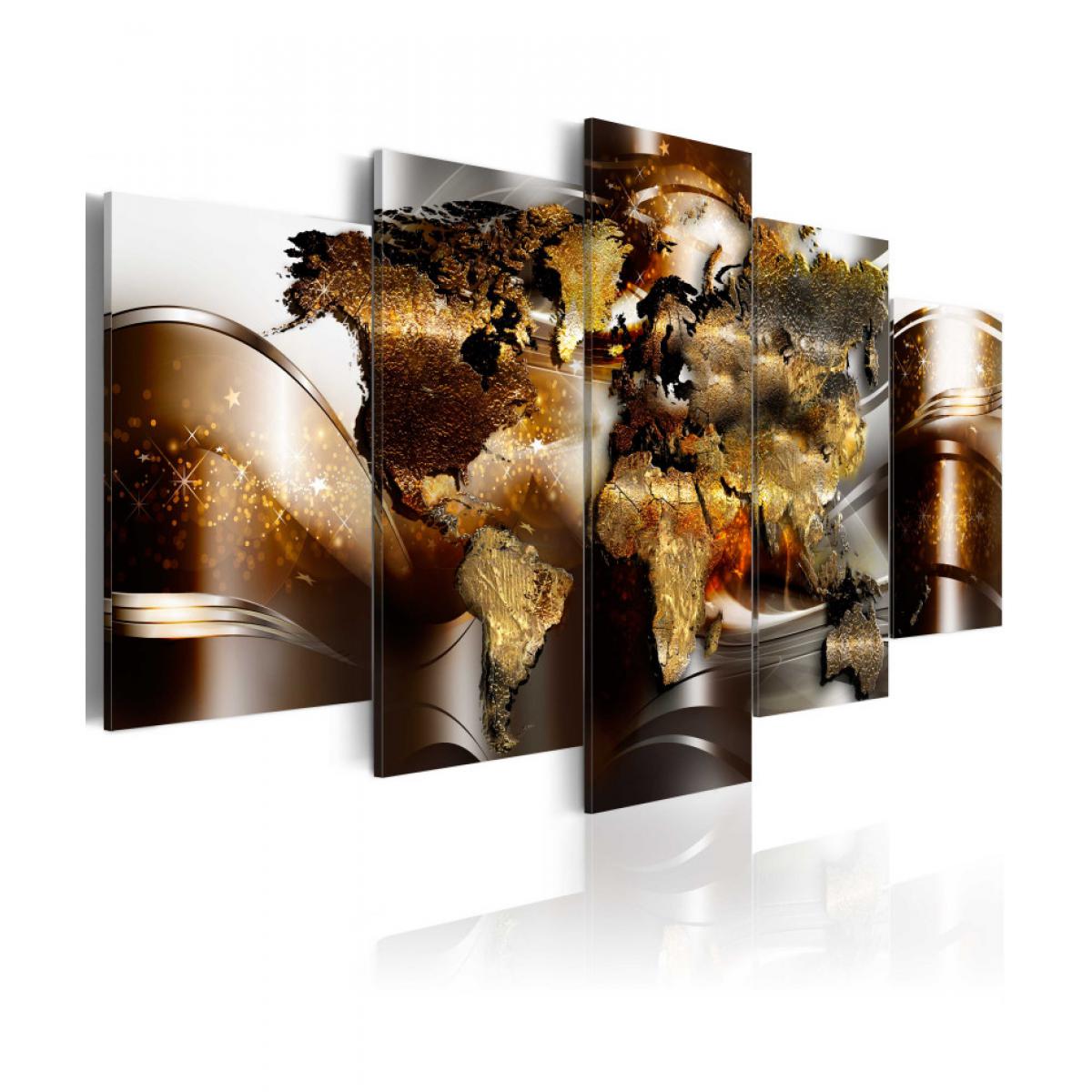 Artgeist - Tableau - Honey Continents 200x100 - Tableaux, peintures