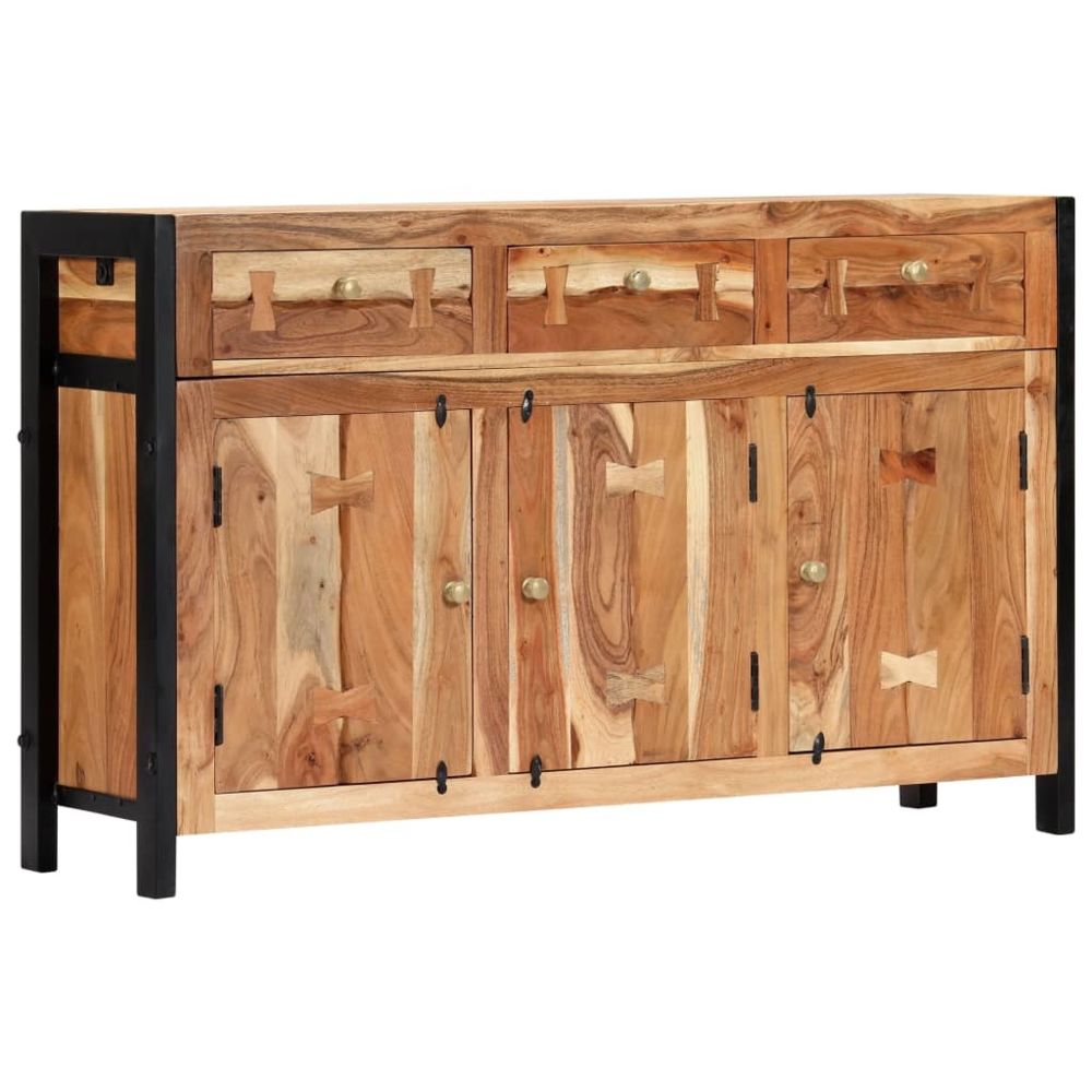 Uco - UCO Buffet 120x35x75 cm Bois d'acacia solide - Consoles