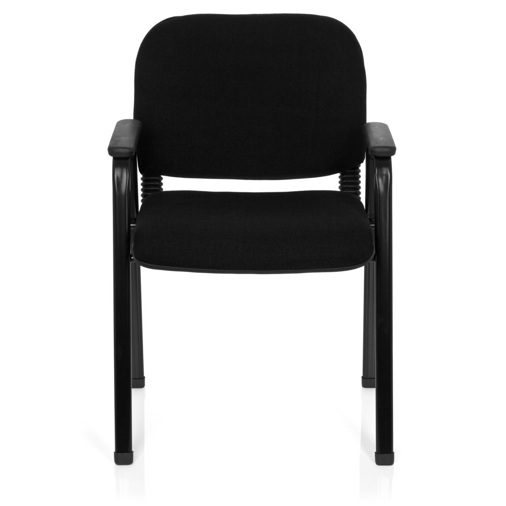 Hjh Office - Chaise visiteur / Chaise XT 650 noir/noir hjh OFFICE - Chaises