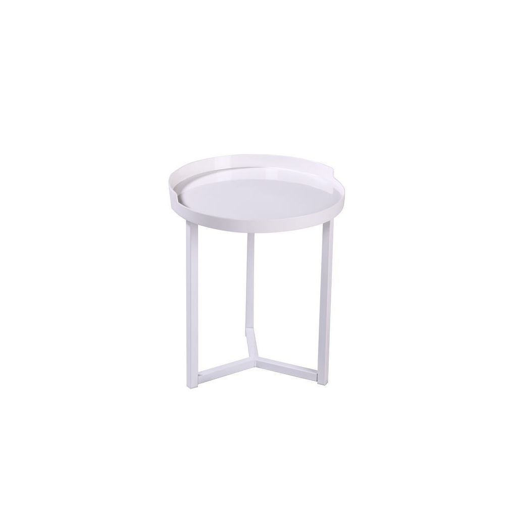 Homemania - Table Basse Dioniso Contemporaine Blanc - Pour Séjour, Bureau - Table, Support, Cafè, Meuble - Tables basses