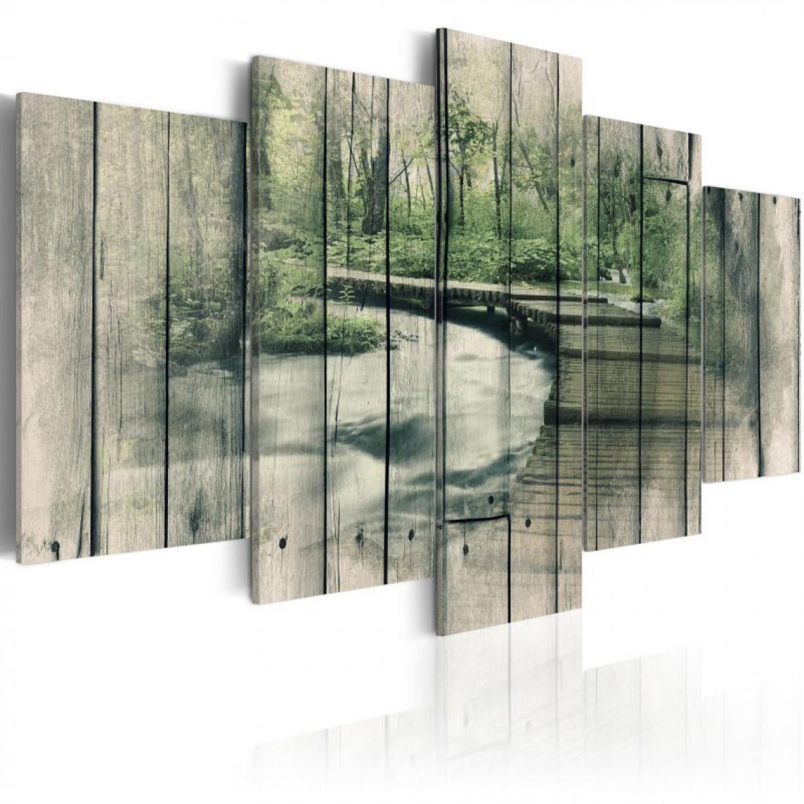 Artgeist - Tableau - The River of Secrets .Taille : 100x50 - Tableaux, peintures