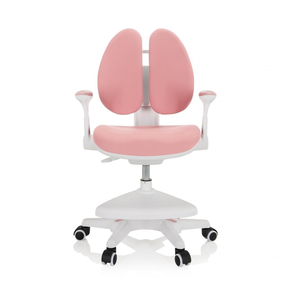 Hjh Office - Chaise de bureau pour enfant KID WING Tissu rose hjh OFFICE - Chaises