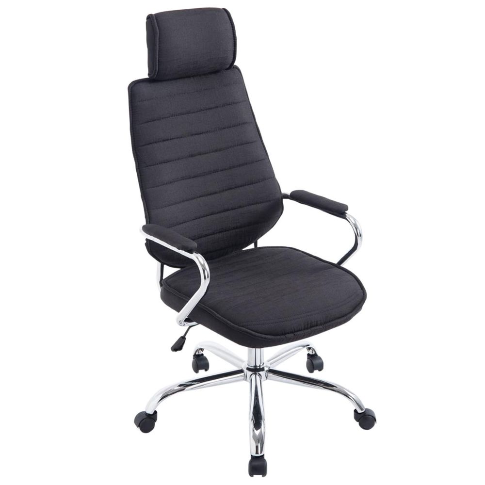 marque generique - Superbe chaise de bureau, fauteuil de bureau New Delhi en tissu - Chaises