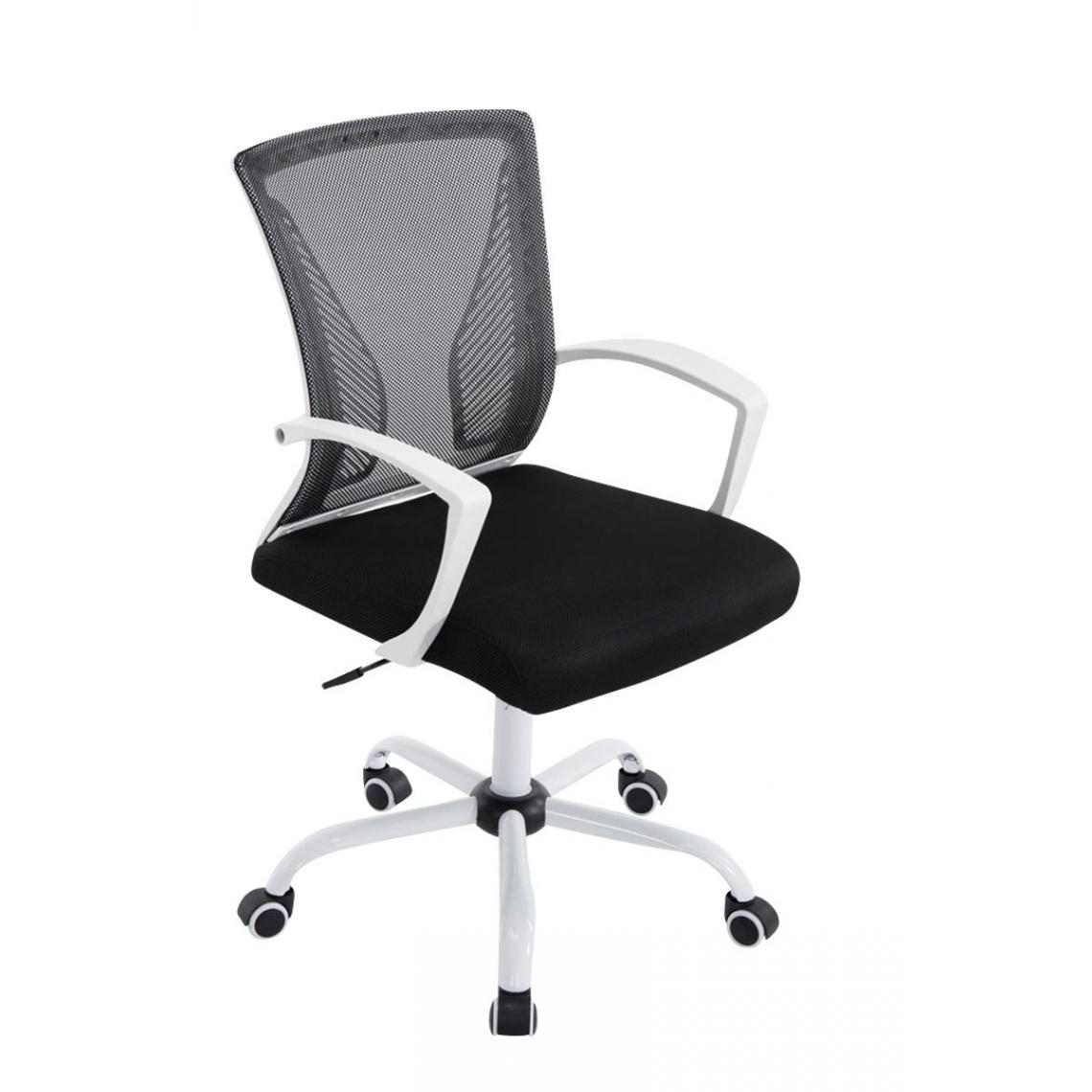 Icaverne - Splendide Chaise de bureau gamme Prague W couleur noir - Chaises
