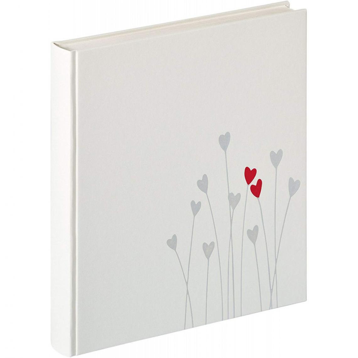Ac-Deco - Album photo de mariage Bleeding Heart - 30,5 x 28 cm - Blanc - Cadres, pêle-mêle