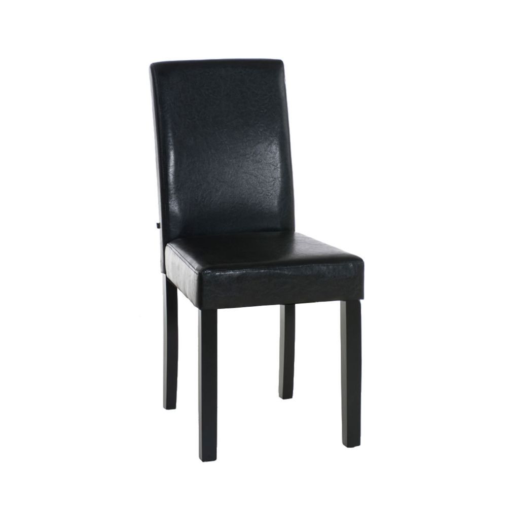 marque generique - Magnifique Chaise de salle à manger, de cuisine, de salon Paris noir - Chaises