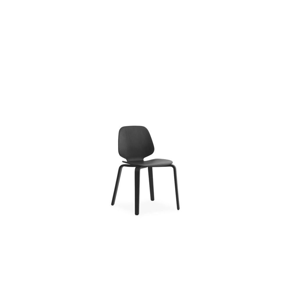 Normann Copenhagen - My Chair - bois - noir - Chaises