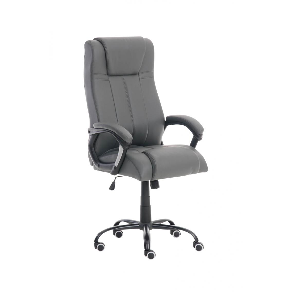 Icaverne - Inedit Chaise de bureau gamme Riyad couleur gris - Chaises