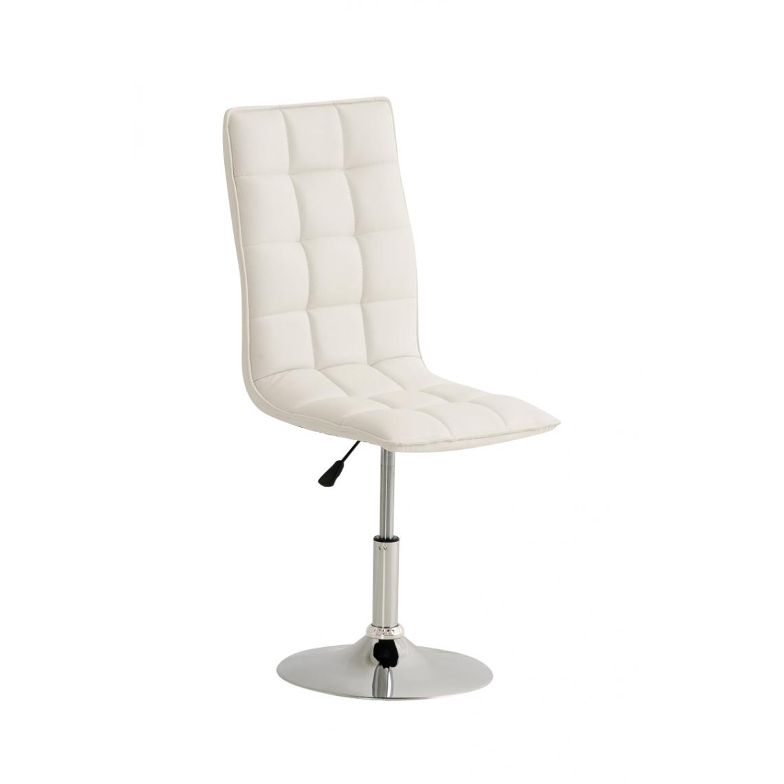 Icaverne - Superbe Chaise de salle à manger famille Riga couleur blanc - Chaises