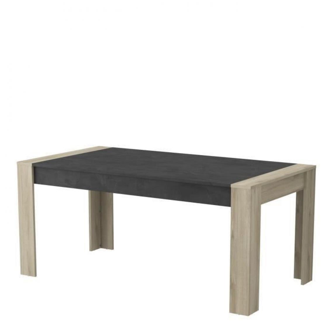 Demeyere - DEMEYERE - table 90x170 - décor chêne brossé - l 170xp 90xh 77, 1 cm - Sheffield - Tables à manger