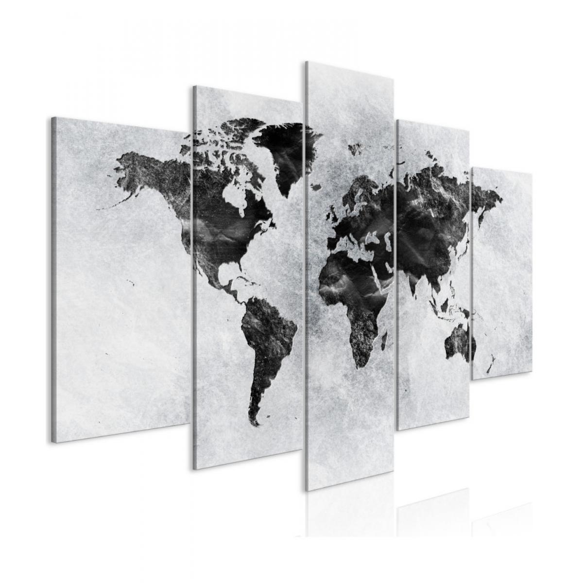 Artgeist - Tableau - Concrete World (5 Parts) Wide 200x100 - Tableaux, peintures