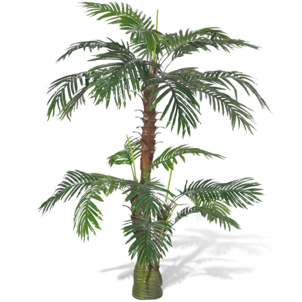 Vidaxl - Palmier Artificiel Plastique 150 cm | Vert - Plantes et fleurs artificielles