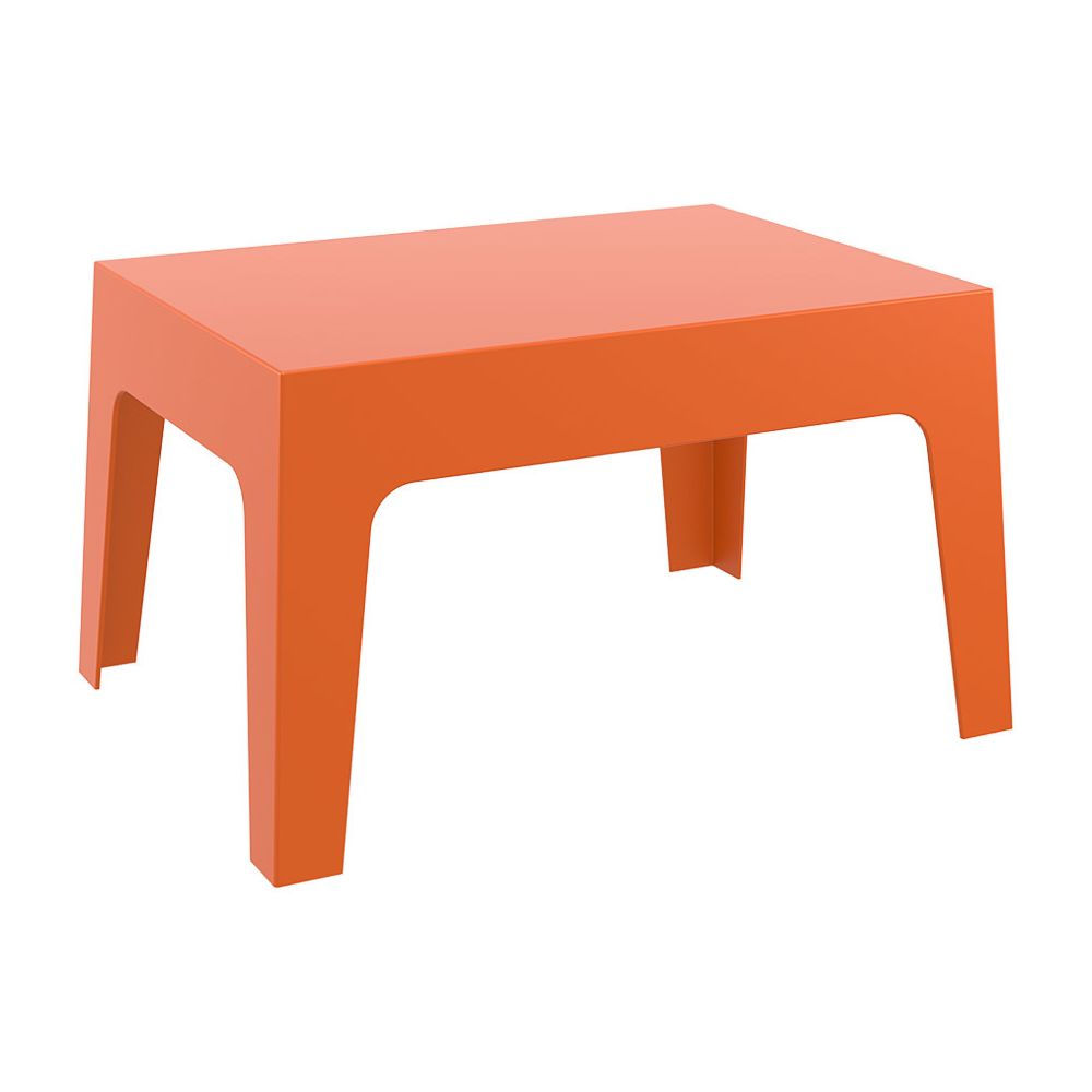 Alterego - Table basse 'MARTO' orange en matière plastique - Tables basses
