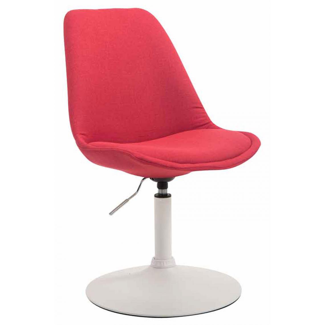 Icaverne - Stylé Chaise en tissu gamme Lilongwe W couleur rouge - Chaises