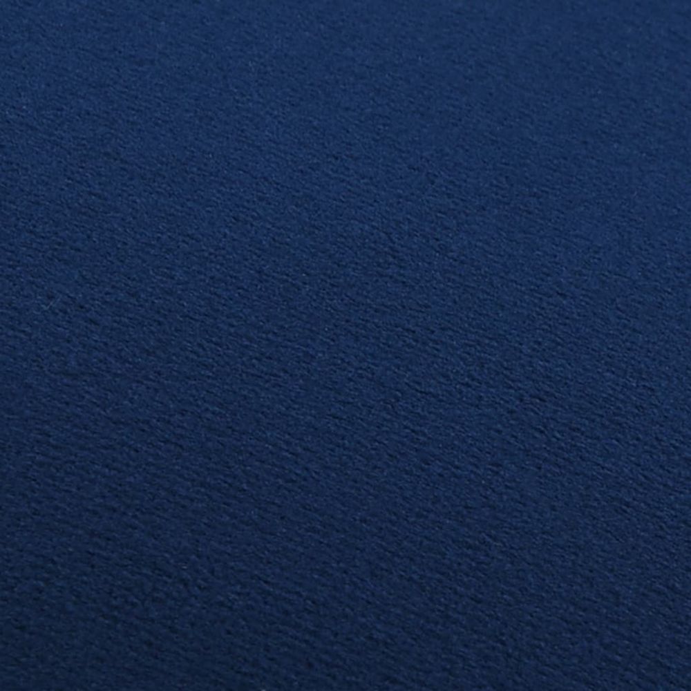 marque generique - Icaverne - Chaises pliantes & tabourets pliants selection Tabouret Bleu et doré Velours - Chaises
