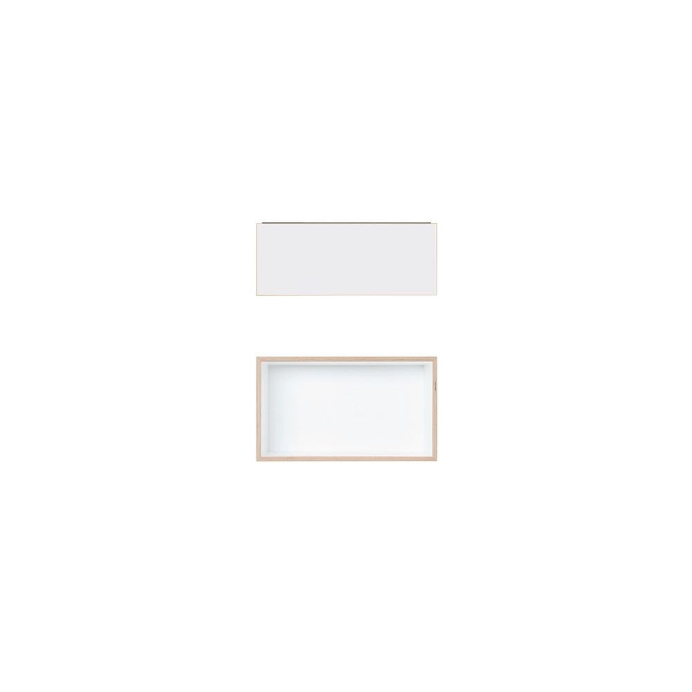 Moormann - Boîte Magnetique - Boîte 3 26x45 cm - blanc (FU) - Etagères