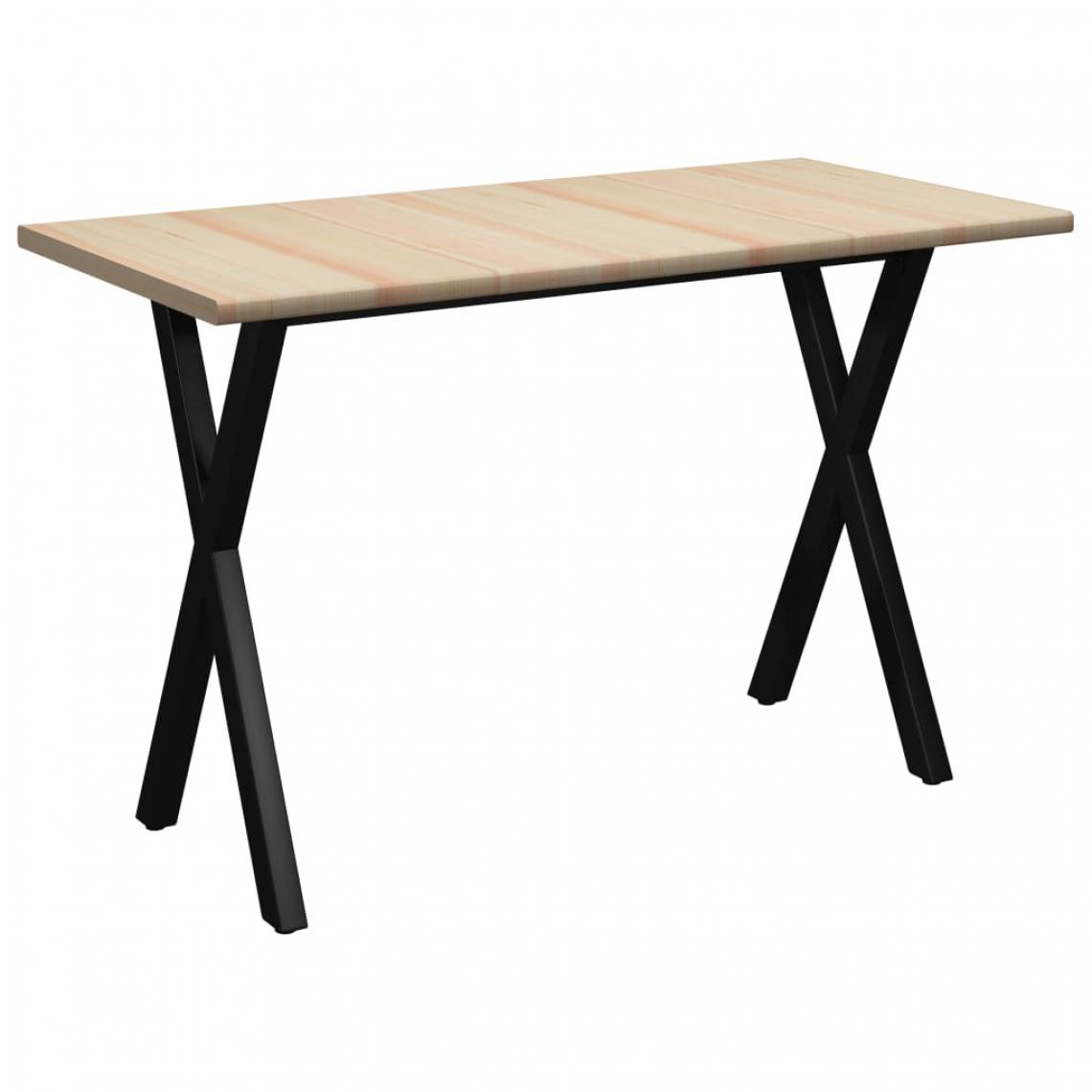 Chunhelife - Table de salle à manger 120x60x76 cm Bois de pin - Tables à manger