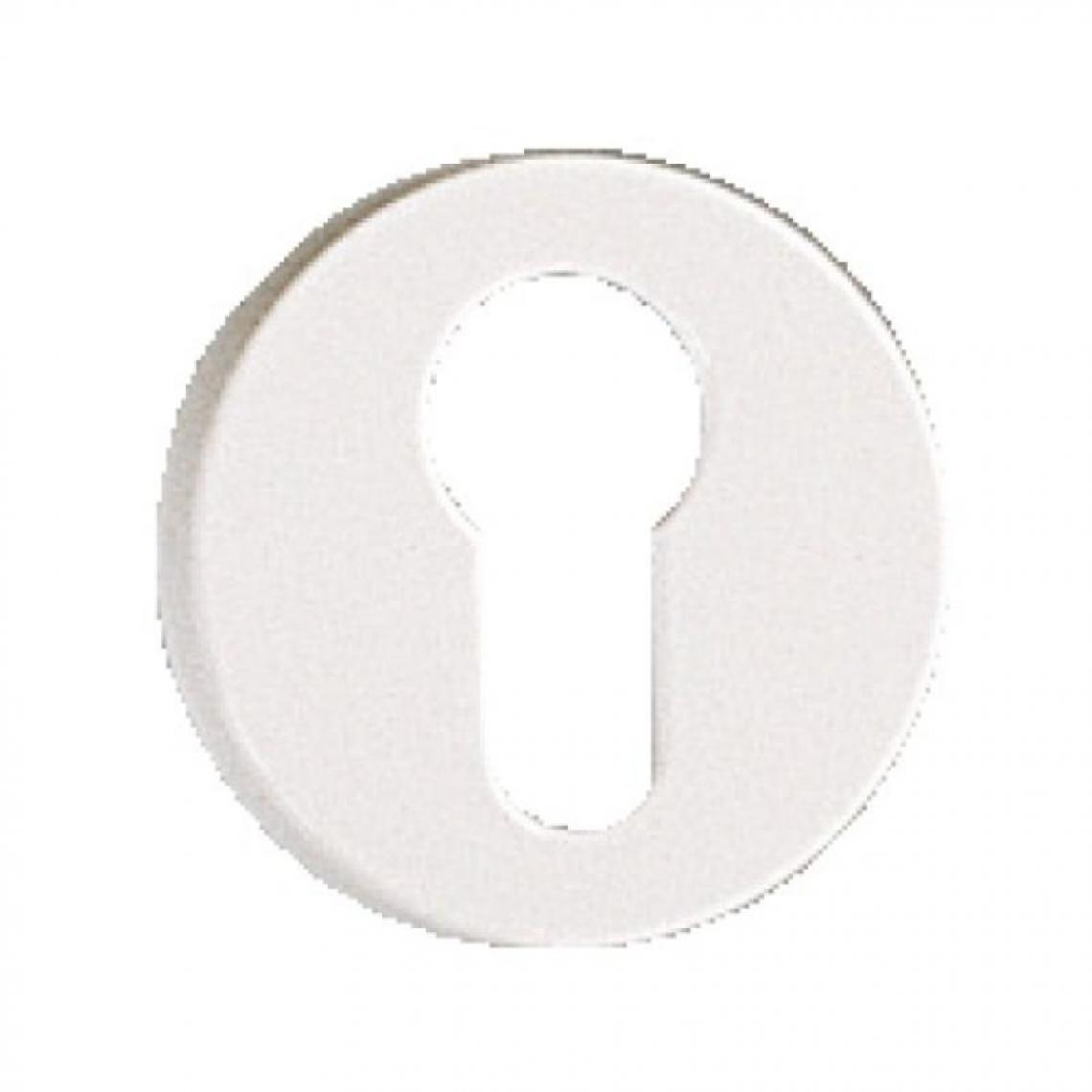 Assa Abloy - Rosace en polyamide blanche - ARCOLOR 7700 - Pour béquille 710 et 232 condamnation avec - Poignée de porte