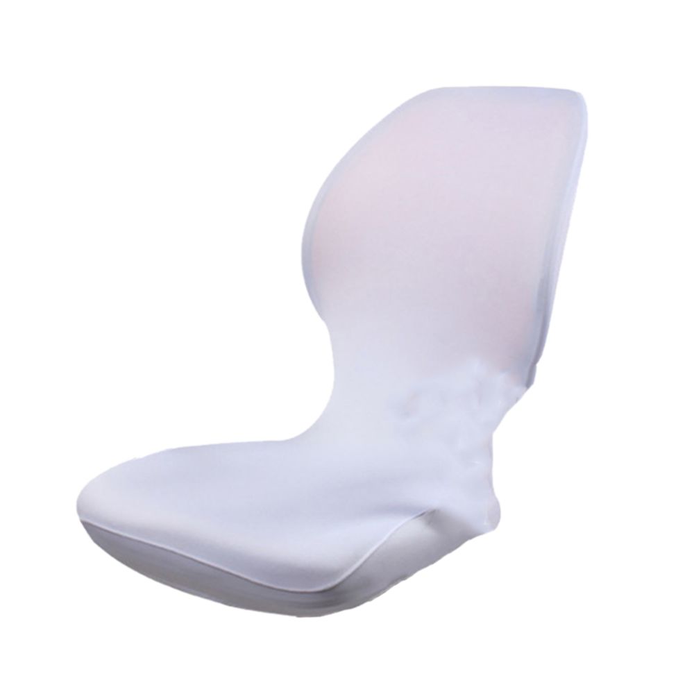 marque generique - Housse de chaise d'ordinateur pivotant élastique Housse de chaise de bureau - blanc - Tiroir coulissant