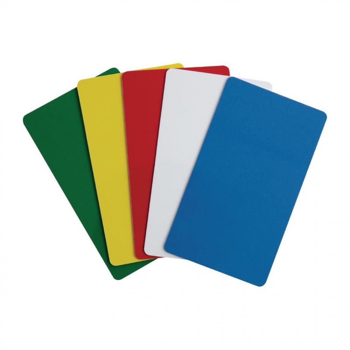 Cambro - Etiquette d'identification 5 couleurs pour Gobox - Cambro - Polypropylène - Adhésif d'emballage