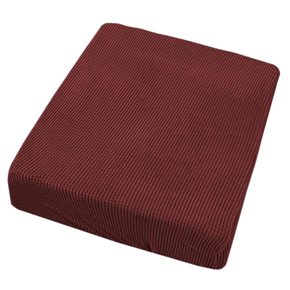 marque generique - Housses de coussin de siège de canapé extensibles rouges - Tiroir coulissant