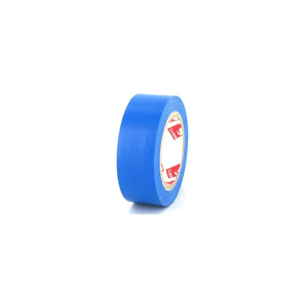 Scapa - Ruban adhésif 19 mm PVC électrique Scapa 2702 bleu x 5 - Colle & adhésif