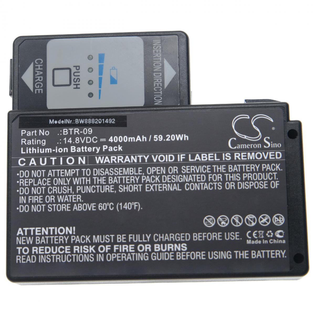 Vhbw - vhbw batterie compatible avec Fujikura FSM-601S, FSM-602S, FSM-61S, FSM-62S, FSM-702R, FSM-70R soudeuse (4000mAh, 14,8V, Li-Ion) - Clouterie