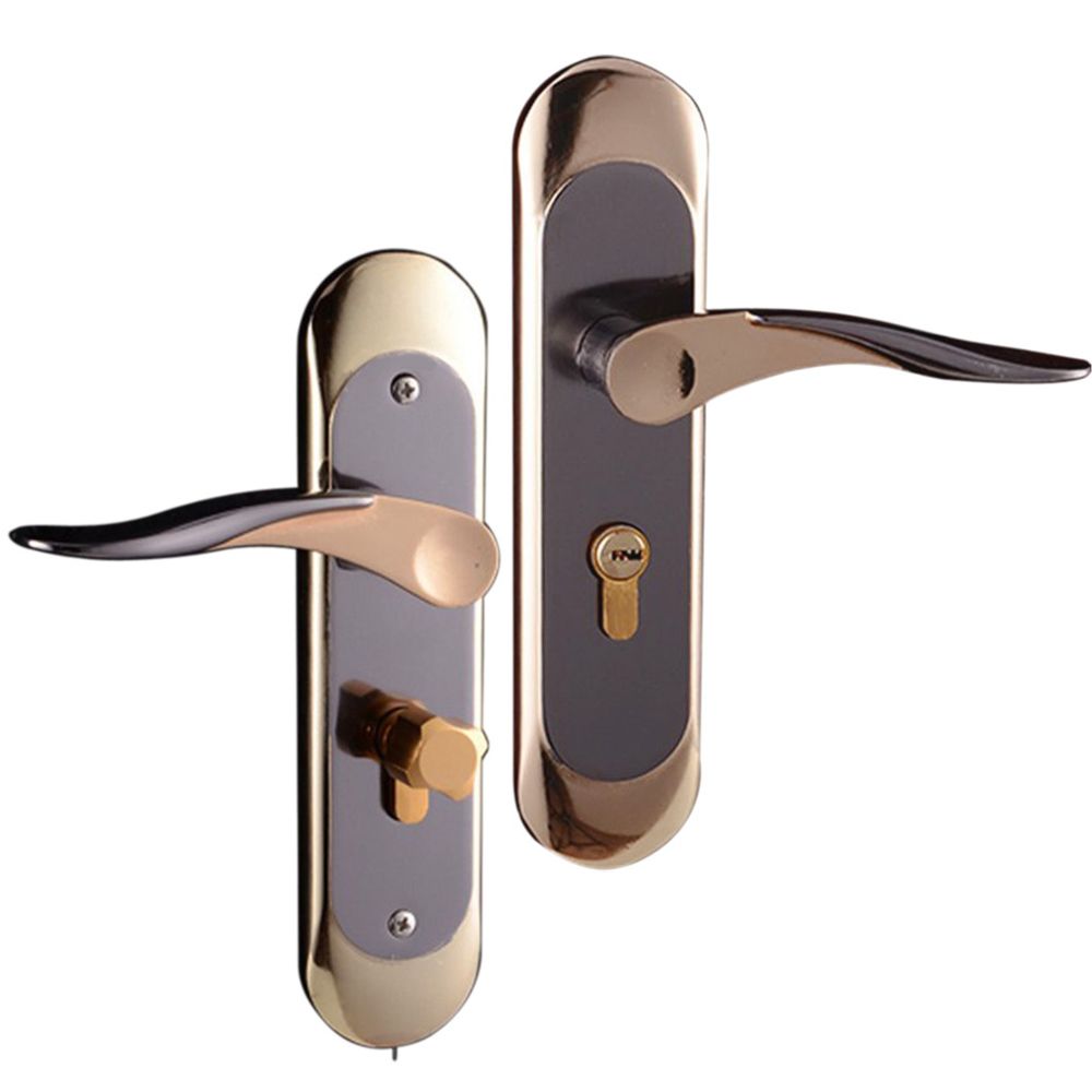 marque generique - Minimalisme Serrure de porte intérieure Lock Latch Lock - Visserie
