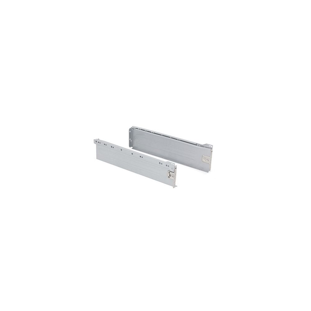 Emuca - Kit de tiroir Ultrabox hauteur 118 mm et profondeur 270 mm finition gris métallisé - 4393725 - Emuca - Glissière, coulisse de tiroir