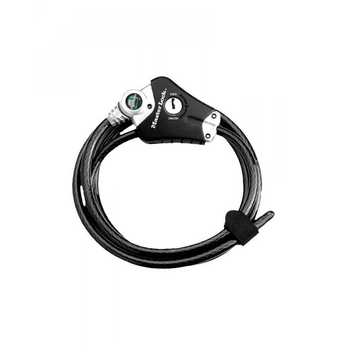 Master Lock - MASTER LOCK Câble antivol breveté ajustable de 30 cm a 1,8 m - Serrure pour portail