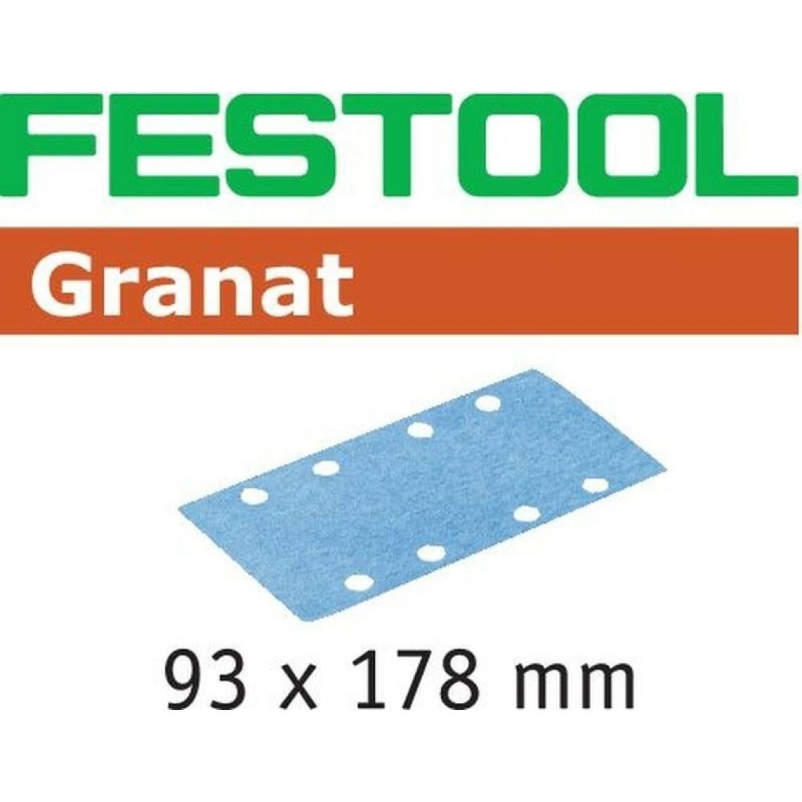 Festool - Abrasifs FESTOOL STF 93X178 P400 GR - Boite de 100 - 498943 - Verrou, cadenas, targette