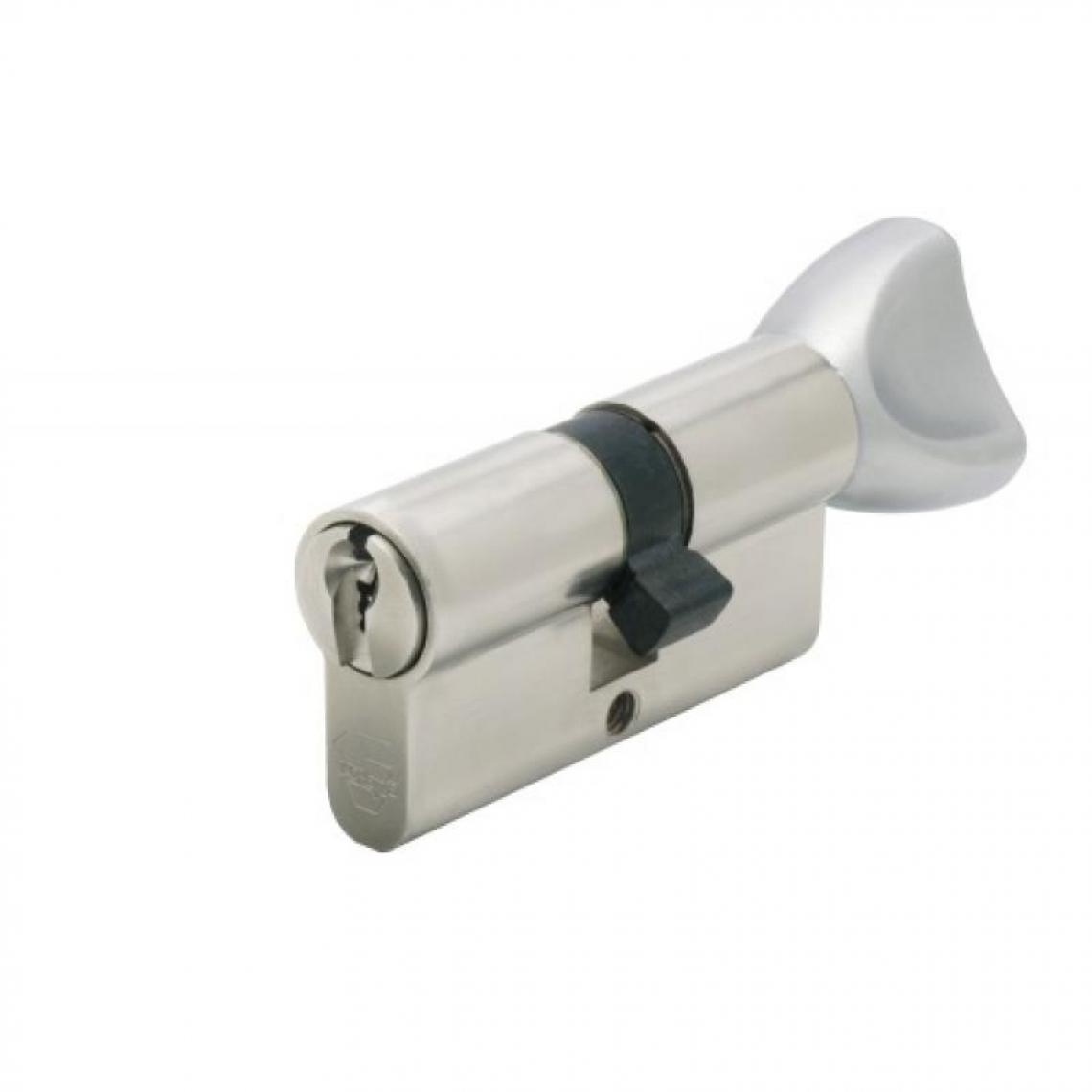 Vachette - Cylindre double à bouton breveté type Néo à clé protégée varié 3 clés 30 x - Serrure