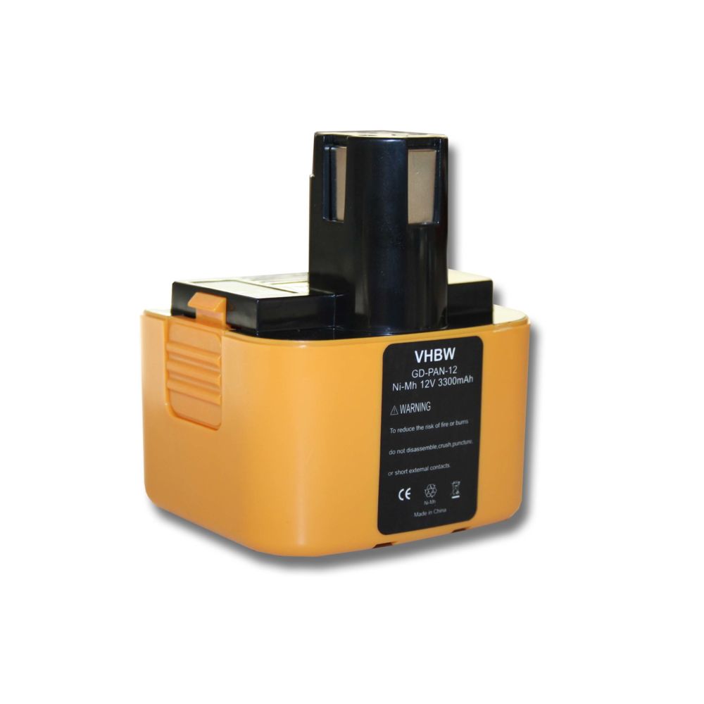 Vhbw - vhbw Batterie Ni-MH 3300mAh (12V) pour outil ABB PA-1204N. - Clouterie