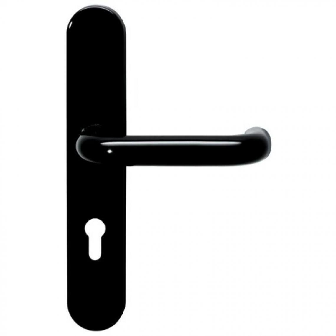 Hewi - Plaques noires pour Ensemble en polyamide série 111 clé L la - Poignée de porte