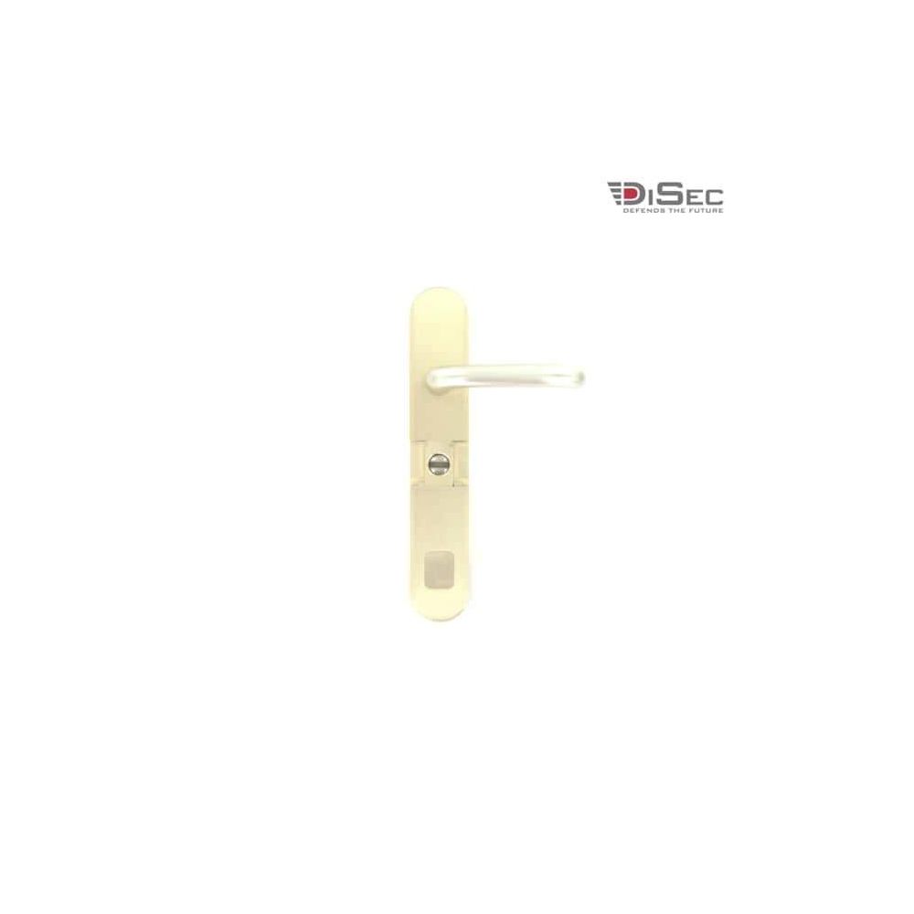 Disec - Protège cache cylindre barillet magnétique DISEC anti-vandalisme avec poignée - champagne MGB54FFA - Cylindre de porte
