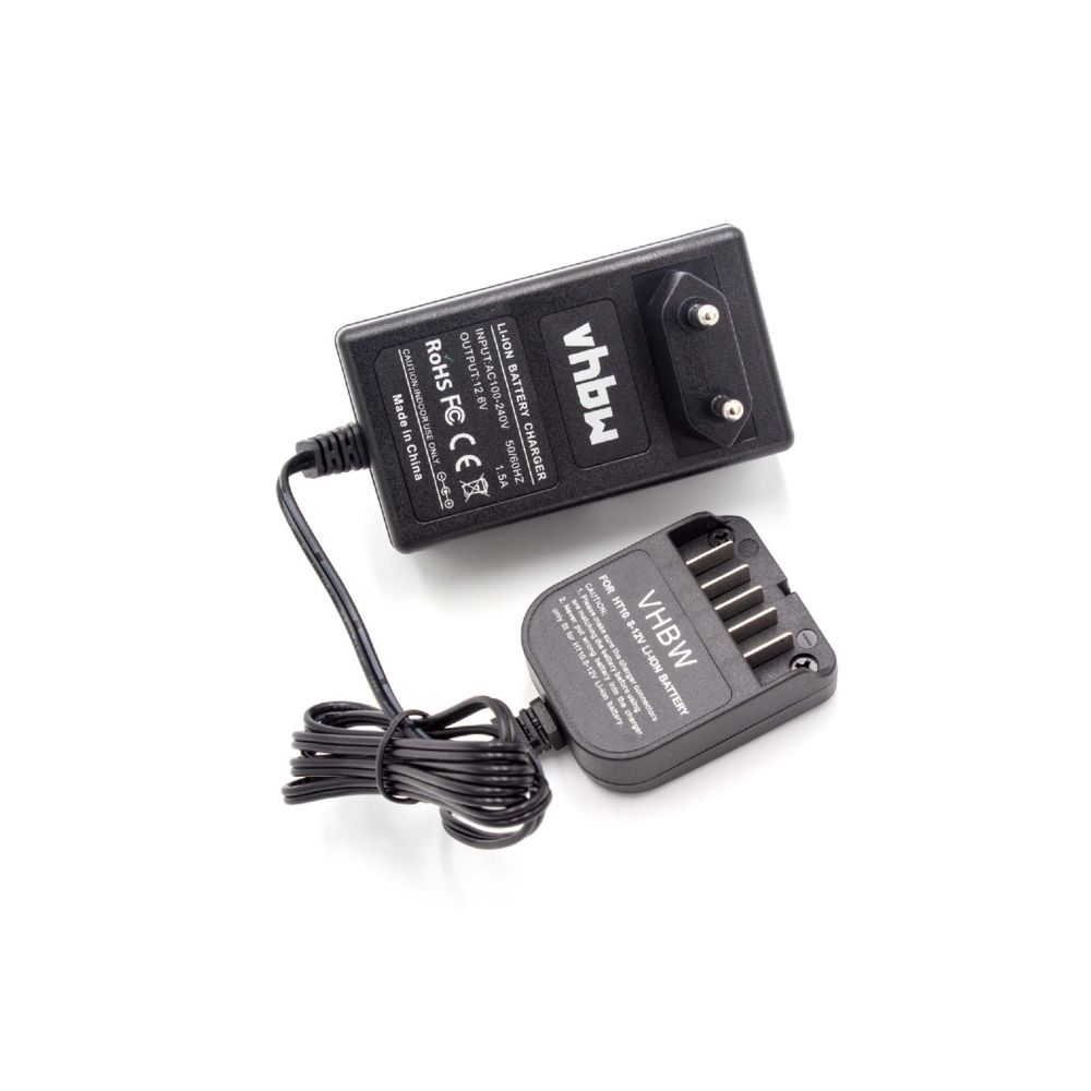 Vhbw - vhbw Câble chargeur 220V pour batterie d'outils Hitachi / HiKOKI 329369, 329370, 329371, 329389, 331065, BCL 1015, BCL 1030, BCL 1030M, BCL1030A - Clouterie