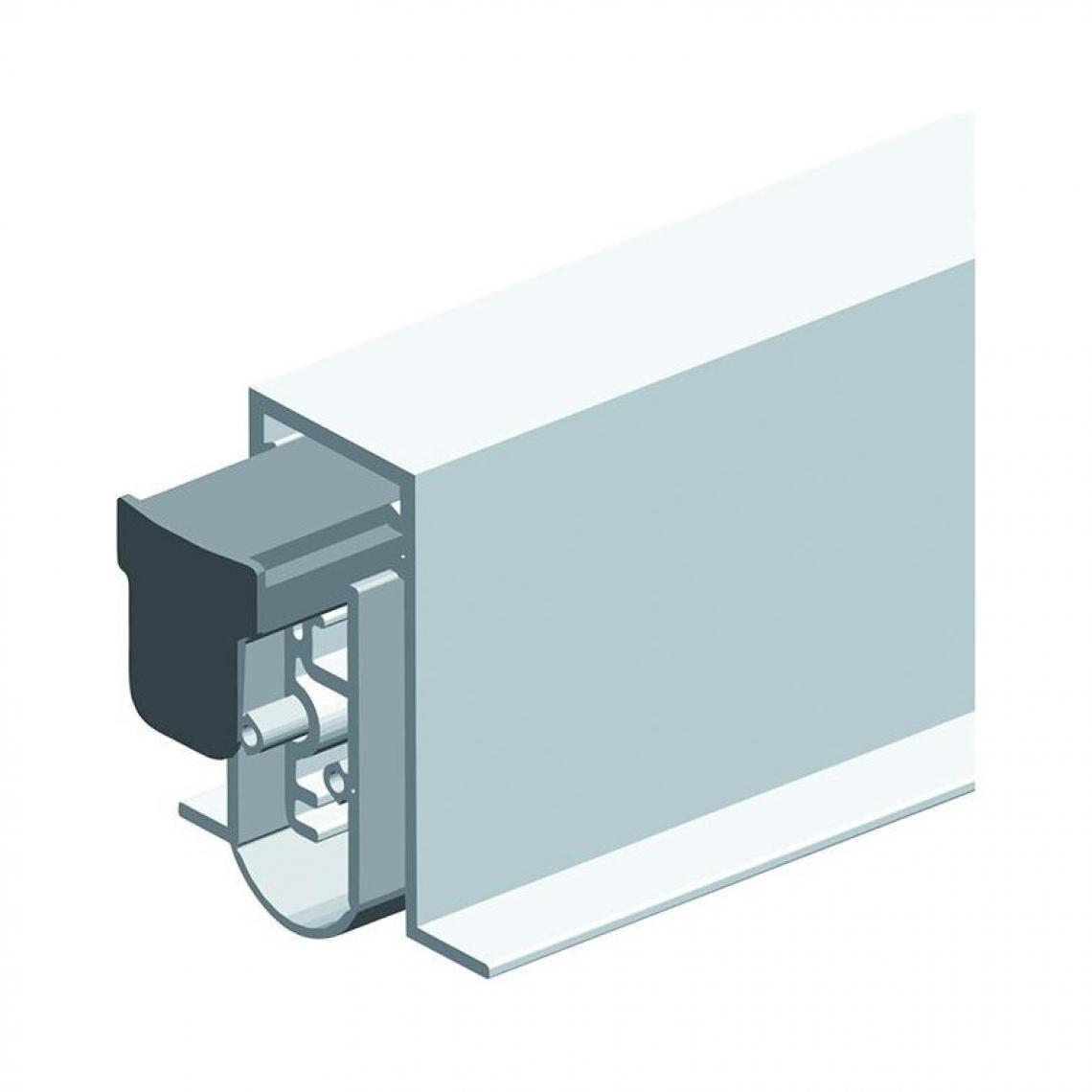 marque generique - Joint de bas de porte automatique EllenMatic Insonorisé 708 mm sans support de montage - Visserie
