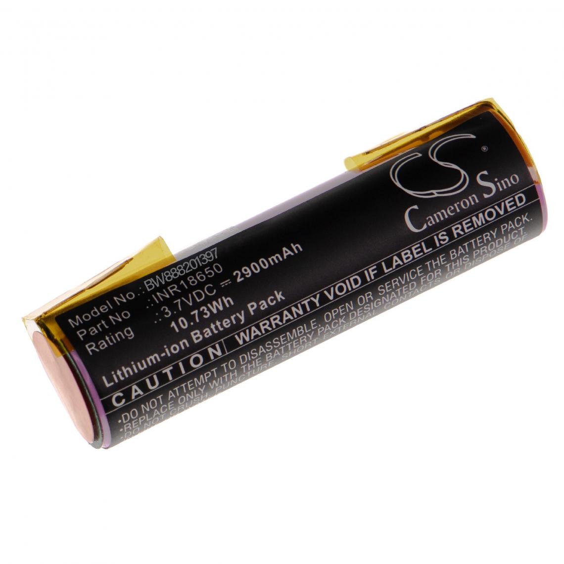 Vhbw - vhbw Batterie cellules remplacement pour Steinel 334109, 4007841334208 pour outil électrique (2900mAh Li-ion 3,7V) - Clouterie