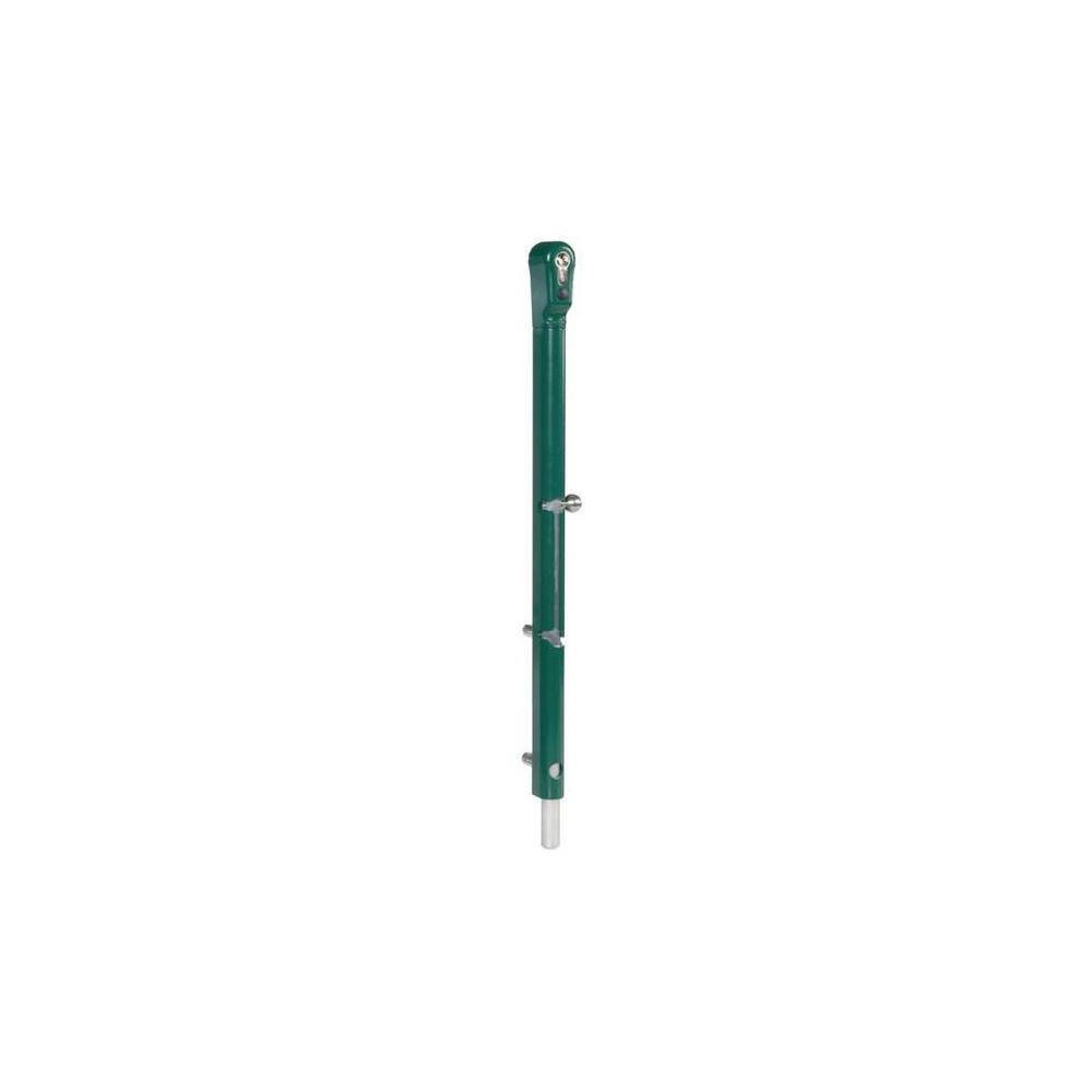 Locinox - Locinox - Verrou de sol verrouillable Thermolaqué vert - Cylindre de porte