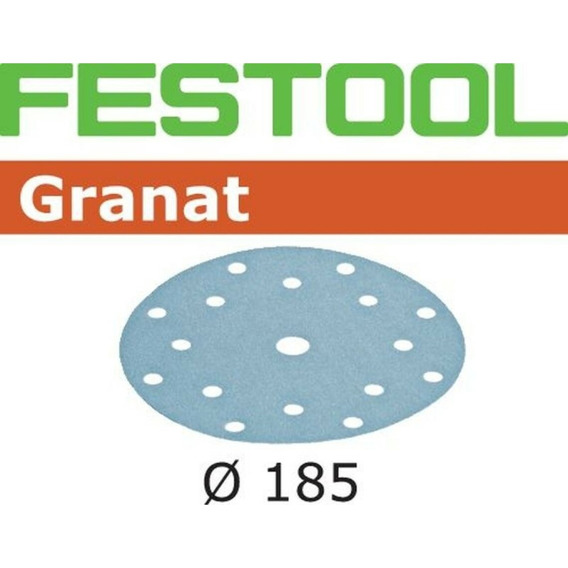 Festool - Abrasifs FESTOOL STF D185/16 P100 GR - Boite de 100 - 499629 - Verrou, cadenas, targette