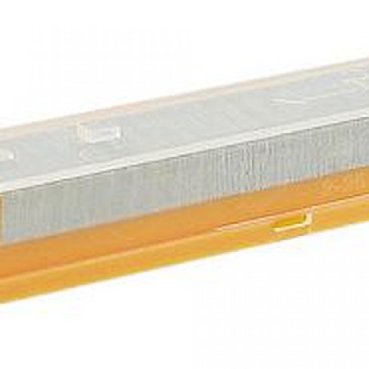 Leitz - Agrafes Leitz à cartouche coloris jaune - capacité 40 feuilles - lot de 5 recharges de 210 - Boulonnerie