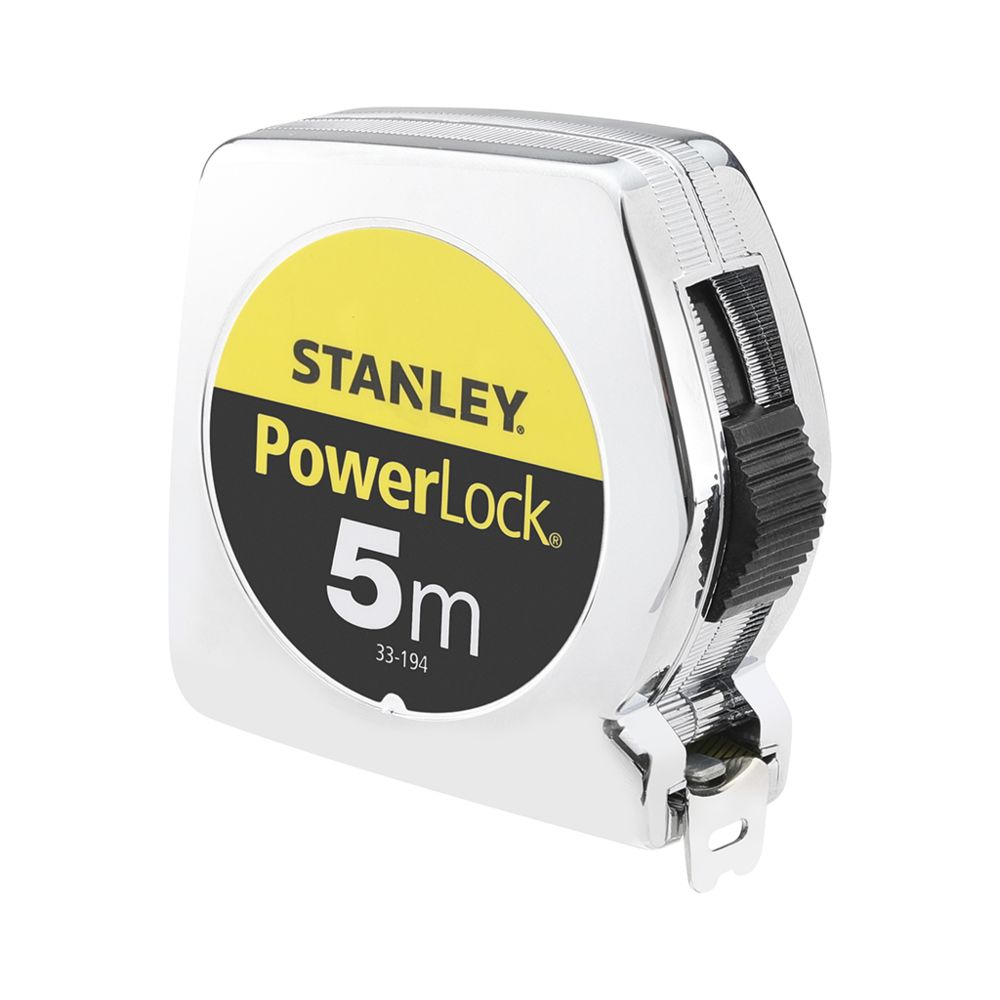 Stanley - Ruban de mesure PowerLock® Lecture Directe 5m STANLEY 0-33932 - Colle & adhésif