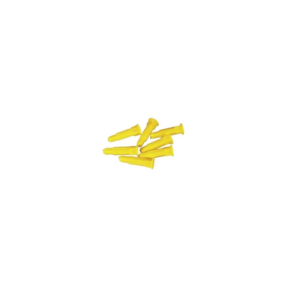Fischer - Cheville nylon pc pour vis à bois bg jaune 6 x 35 100 - Cheville