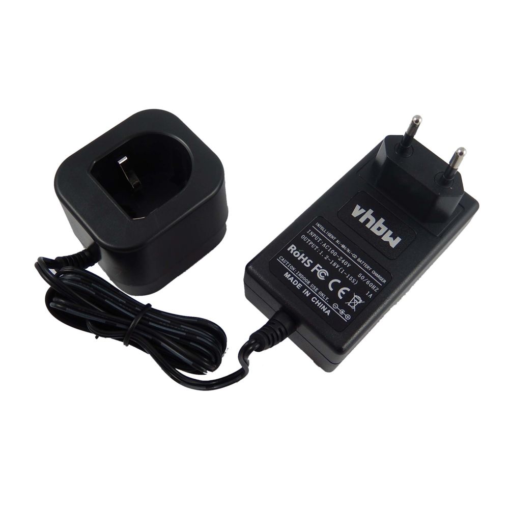 Vhbw - vhbw Chargeur d'alimentation 220V pour outil Panasonic EY3550DQG, EY3551, EY3551GQ, EY3551GQW, EY3552, EY3552GQW, EY3653, EY3653CQ, EY3654 - Clouterie