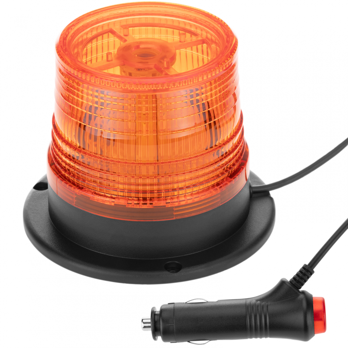 Primematik - Lampe stroboscopique à LED rotative d'urgence de voiture avec prise allume-cigare 10V - Extincteur & signalétique